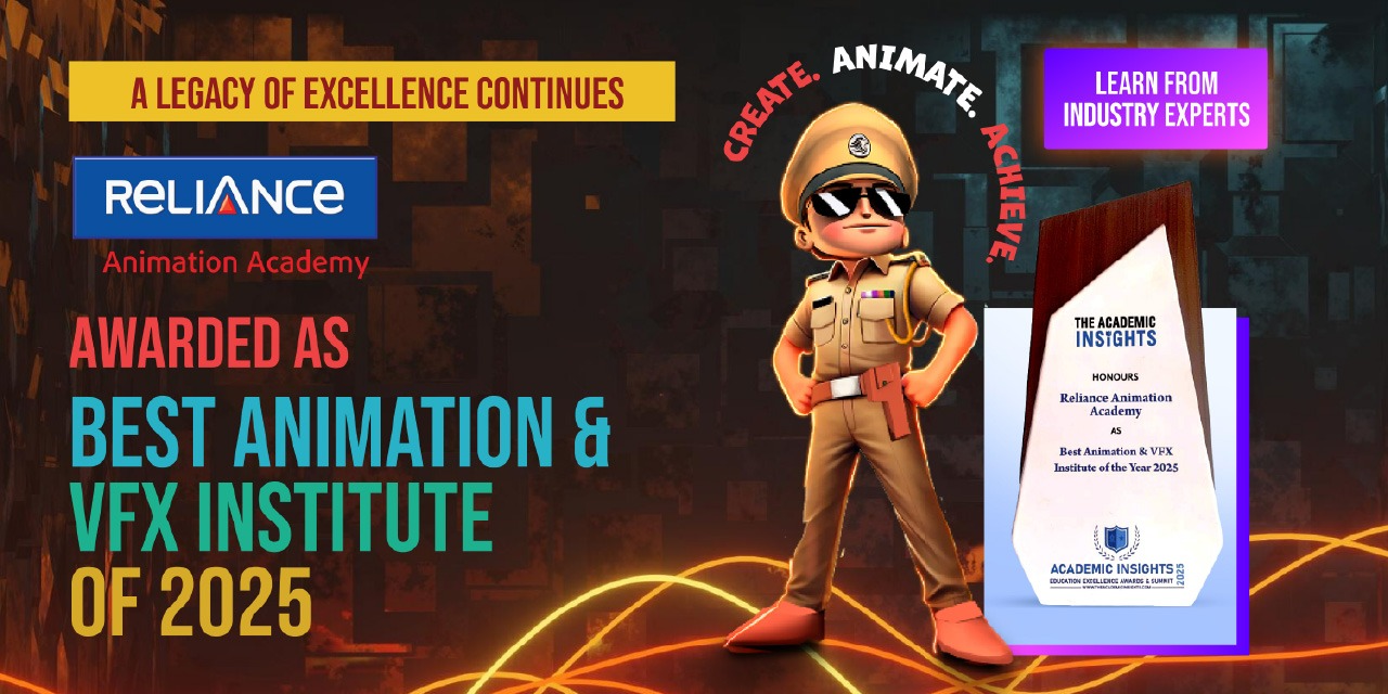 Reliance Animation Academy — Awarded Best Animation & VFX Institute of 2025