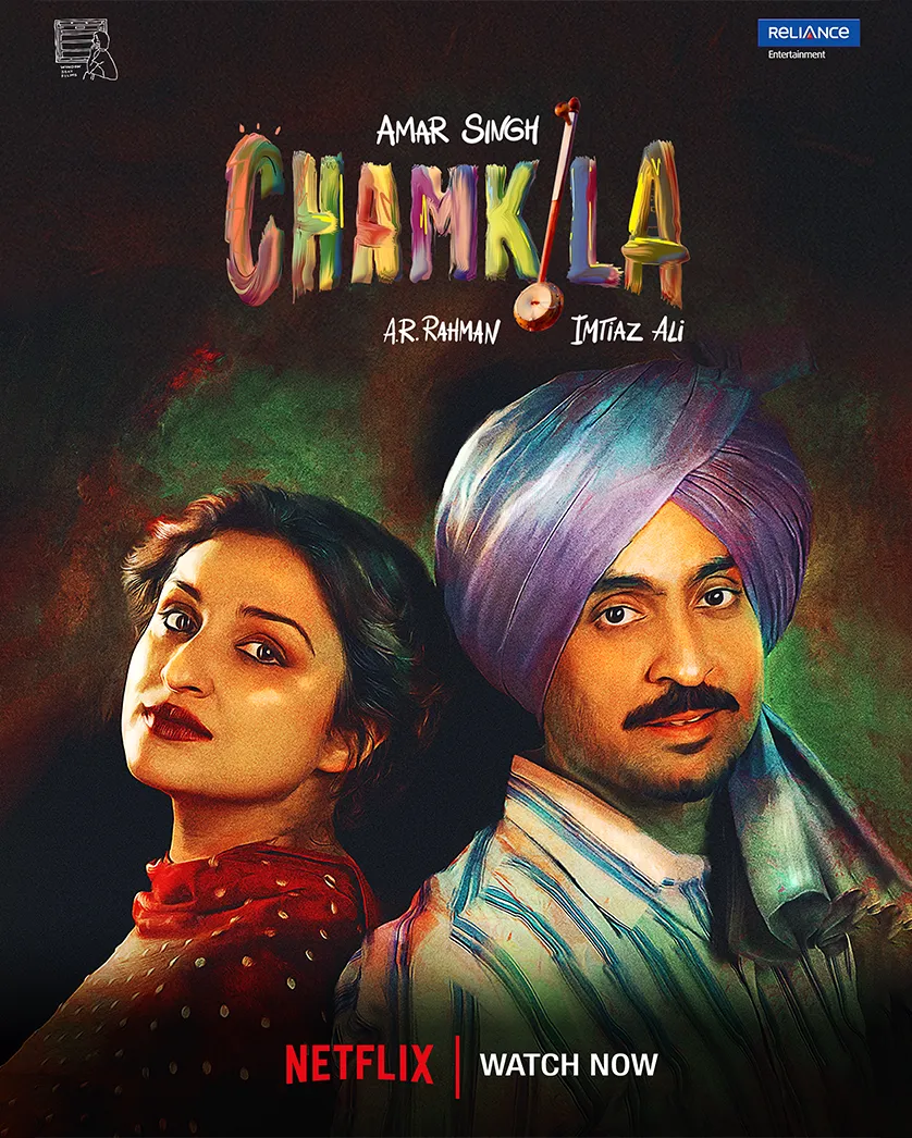 Amar Singh Chamkila — AR Rahman, Imtiaz Ali, Reliance Entertainment